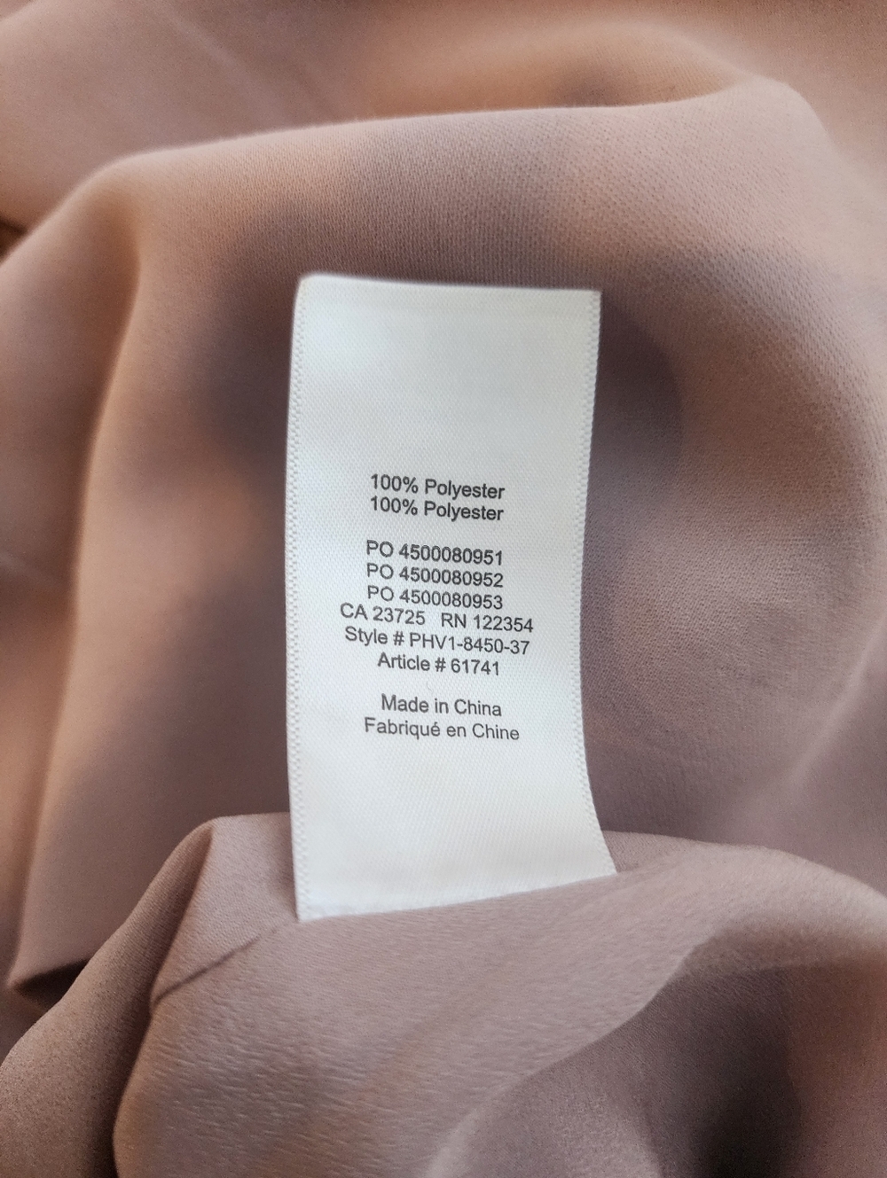 Babaton Blush Pink Sleeveless Mini Dress Faux Wrap Side Zipper Work Attire Sz 4 - Picture 7 of 16